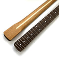 Custom 9.5 12 Inch Radius 22 Fret Mahogany Neck ST Electric Guitar Neck with Rosewood Fretboard Clear Satin