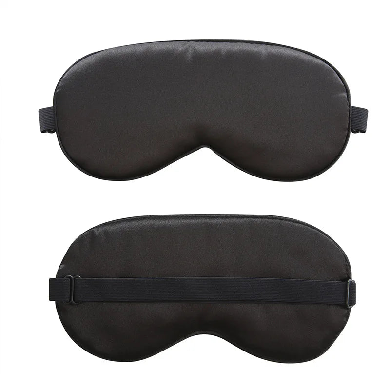100% 16momme Silk Eye Mask with with Expendable Band