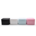 New Style White Black Pink Blue Square Double Wall PP 50g Cosmetic Cream Jar for Eye Cream & Face Mask