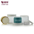 Various Sizes clear Custom Color PET Plastic  Empty 200ml 250ml 300ml Cosmetic Jar