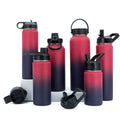 BPA Free Double Walled Stainless Steel Hydration Flask Leak-Proof Vacuum Insulated Water Bottle for Travel for Camping Hiking