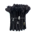 [KAMA Dreads] Real Human Hair Dread Locs Crochet Dreadlock Extensions Hair Weaving Single Weft for Wholesale