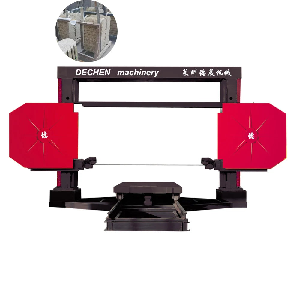 Automatic Diamond Wire Stone Cutting Machine Marble Wire Saw for Stone Engraving PLC Components