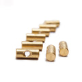 M6m8 Brass Stainless Steel Barrel Nuts Cross Dowel Nut Cross Dowel Hole Nut Customized OEM Size