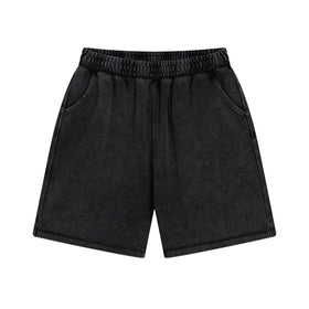 2024 New Arrivals Artiemaster Pique 400G Heavyweight Loose Soft Unisex Vintage High Street Washed Anti-Wrinkle Batik Shorts Pant