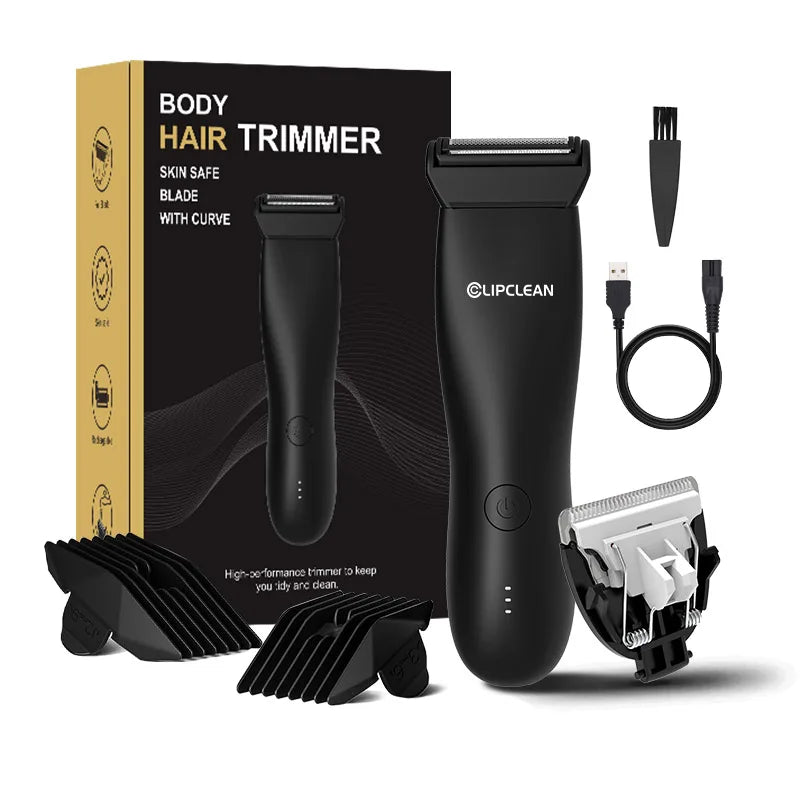 New Trending Trimmer for Men Groin Body Grooming Shaver Waterproof Men Ball Trimmer Hair Trimmer