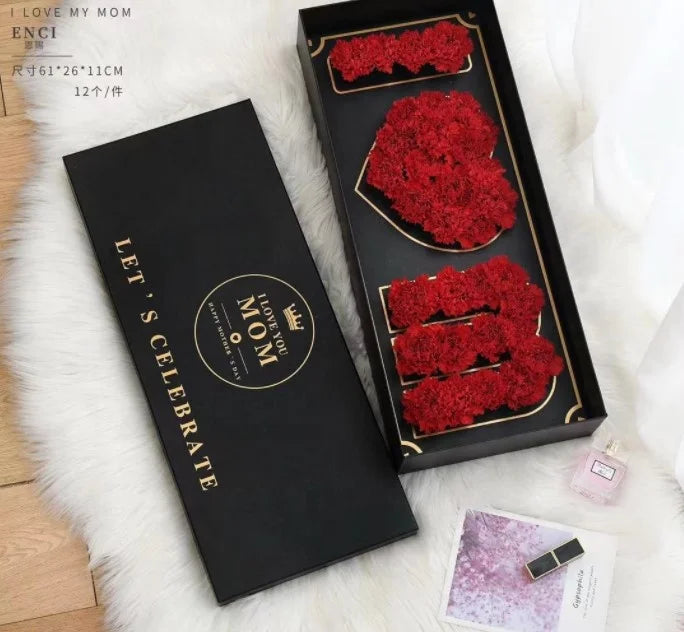 AYOYO OEM Rose Mother's Gift I Love My Mother'S Rectangular Flower Gift Box 2025