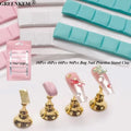 New 102pcs Multi Functional Nail Clay 30Pcs 48Pcs 60Pcs 96Pcs Bag Nail Practice Stand Clay DIY Practice Holder Nail Clay