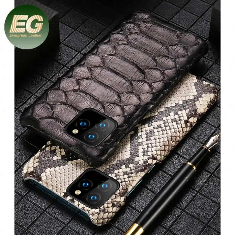 Pc001 New Arrival Premium Luxury Cases Embossed Crocodile Pattern Genuine Leather Mobile Phone Cover Custom Wholesale Case