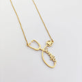 Wholesale New Creative Fashion Jewelry Gold Silver Plated Design Necklace Nurse Doctor Custom Name Gift Necklace