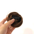 AU 100 Brazilian Raw Hair Bun Women Hair Donut Natural Good-quality Clip in Hair Chignon for Women