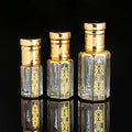 CJ-Custom Logo 3ml 6ml 12ml UV Printing Empty Attar Perfume Oil Octagonal Glass Oud Oil Bottle