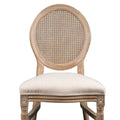 Modern Luxury Vintage Solid Wood Restaurant Banquet Chairs Louis XV Furniture Dining Chair