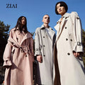 Wholesale New Buckle Classic British Trench Coat Men and Women Mid-length Casual Jacket Early Spring