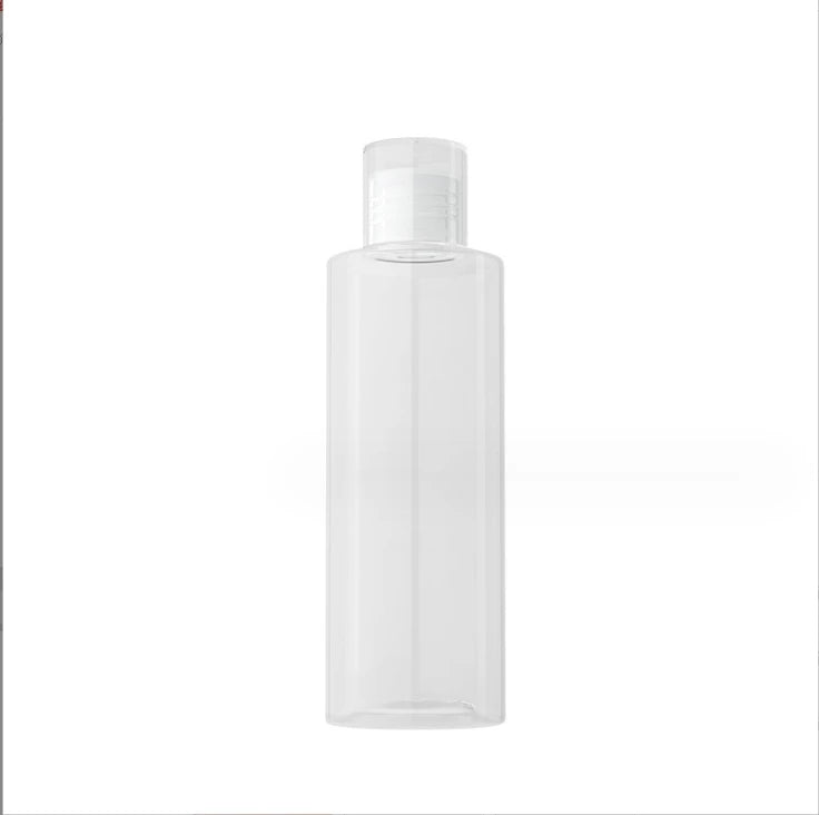 100ml 500ml PET Plastic Bottle Flask Spot Flat Shoulder Cap Medium Cap Packaging for Lotions Makeup and Moisture