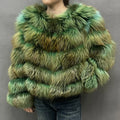 Wholesale Luxury Women Winter Fur Jacket Soft and Fluffy Fox Fur Coats