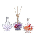 Medicine Health Bottle Juice Bottle Transparent Creative Maple Leaf Shape 50 ml 100 ml Bottle White Glass Clear Transparent