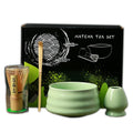 2024 New Arrival Matcha Set Bowl Japanese Ceremony Bamboo Matcha Tea Brush Whisk Holder Set Kit for Green Tea Powder for Adults