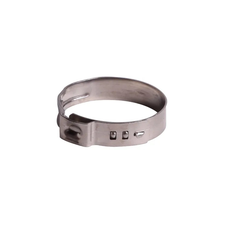 TheOne SEHC-07 SS304 Polished Single Ear Stepless Hose Clamps & Pipe Clips (Tianjin) MegaBDM