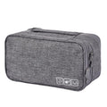 Cationic Waterproof Portable Underwear Cloth Storage Bag Travel Underwear Organizer Bra Storage Bag Polyester Multifunction