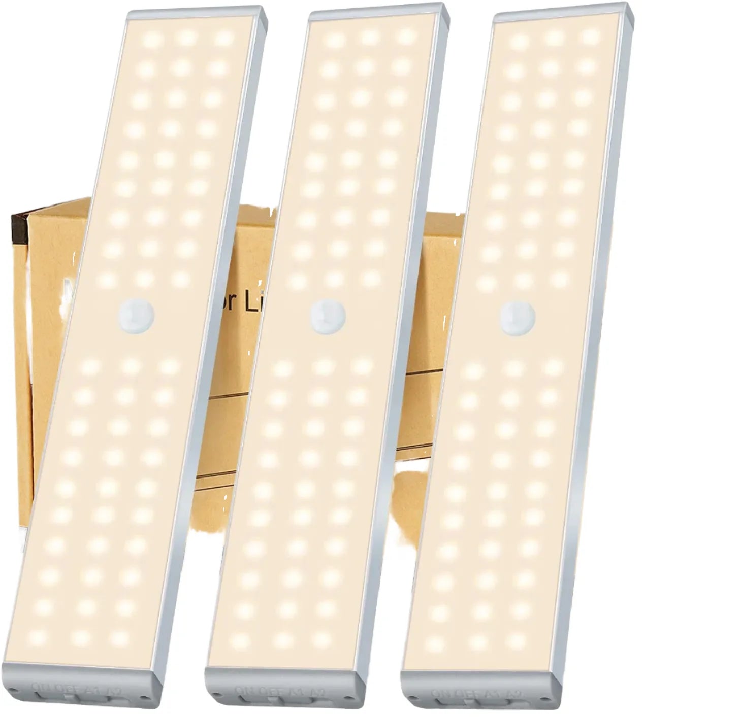 EGH Rechargeable USB Magnetic Cabinet Light 20LED Smart Motion Sensor Indoor Interior Kitchen Closet Lamp Modern Style