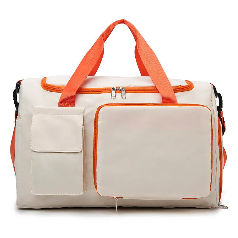 Graceful Travel Duffel Bag for Business Weekender Smooth Carry-on with Tailored Options Fashionable Durable Durable Duffle Bag