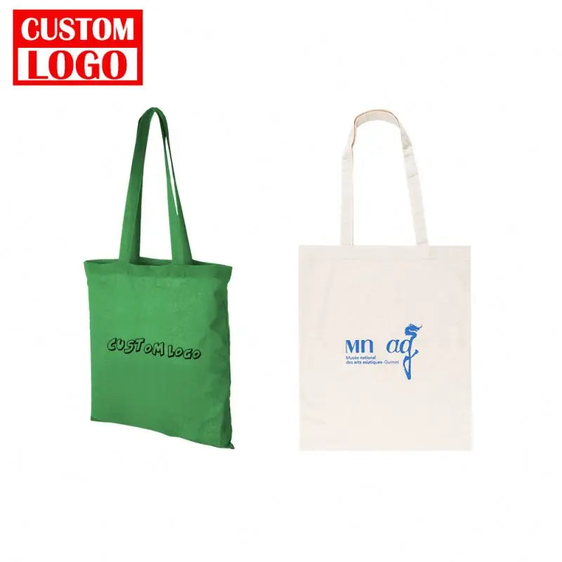 Portable and Durable Canvas Crossbody Bag Tote Bag Logo Printing for Shopping
