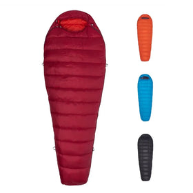 Woqi 0 Degree F 650 Fill Power Down Sleeping Bag with Cluster Loft Base Ultra Lightweight 4 Season Men's and Women