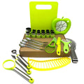 Kitchen Accessories Food Gift Set Vegetable Cutter Shapes 30 PCS Fruit Slicer Set