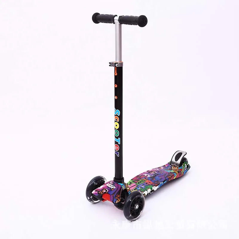 2026 New Three-wheel Push Kick Skateboard Boys and Girls Toddler Toys Children's Bicycles