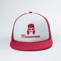 Foam Trucker Hats Embroidery Logo 5 Panel Snap Back Trucker CapFlat brim trucker hats mesh hat
