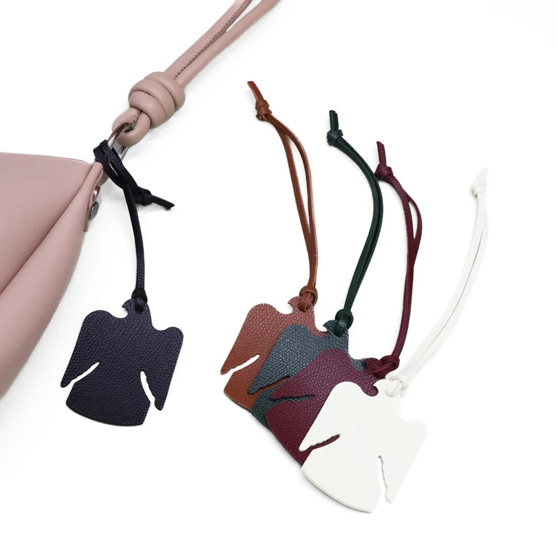 YY RTS  Leather Eagle Handbag Charm DIY Pendant Trendy Women Fashion  Pendant Bag's Hawk Ornaments