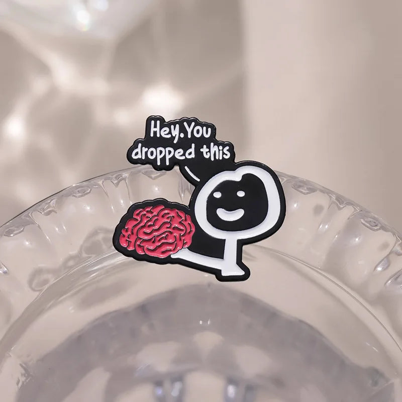 Factory Directly Sale Cartoon Bag Decoration Badge Custom Logo Matchstick Men Soft Enamel Pin Cute Wholesale Metal Craft Pins