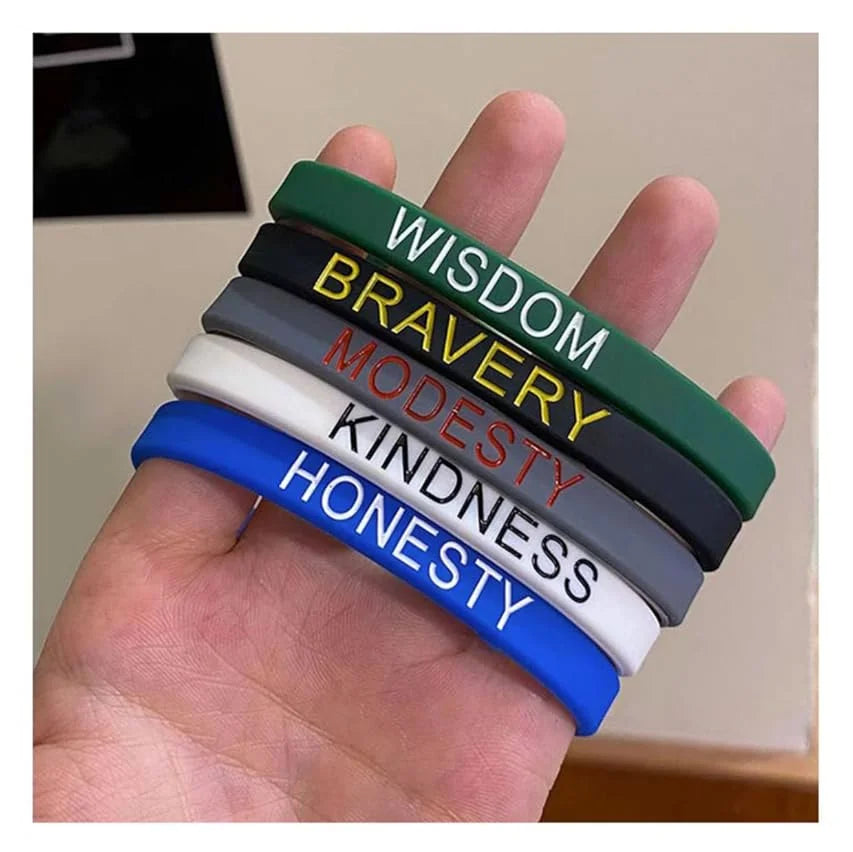Party Gifts Custom Silicone BraceletsMake Your Own Rubber Wristbands With Message or Logo High Quality Personalized Wrist Band