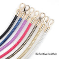 Wholesale Production 60 cm PU Leather Woven Handbag Accessories Shoulder Bag Leather Bag Strap
