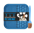 Treat Dog Lick Mats Eat Slow Feeder Eco-Friendly Rounded Pet Dog Suction Cups Silicone Portable Multi-Size Relieve Bath Anxiety