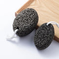 Lvjie Natural Oval Foot Care Household Pedicure Pumice Stone for Removing Dead Skin & Calluses Heel Scrub