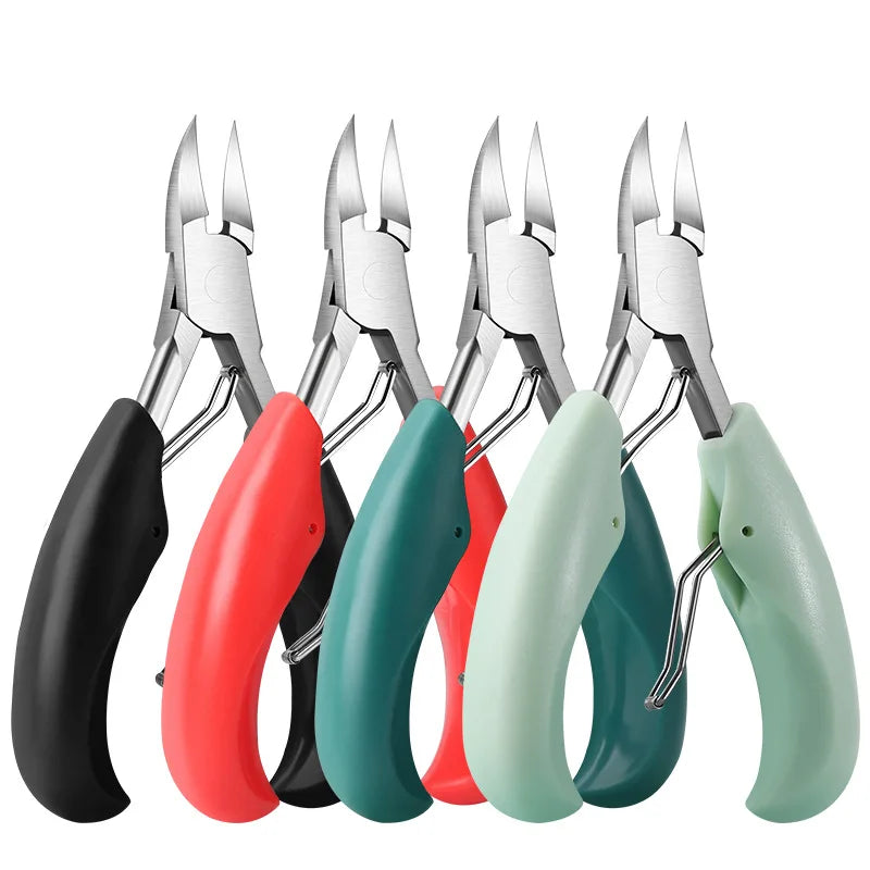 Manufacturer Custom Stainless Steel Thick Toenail Clipper Toe Nail Clipper for Ingrown or Thick Toenails