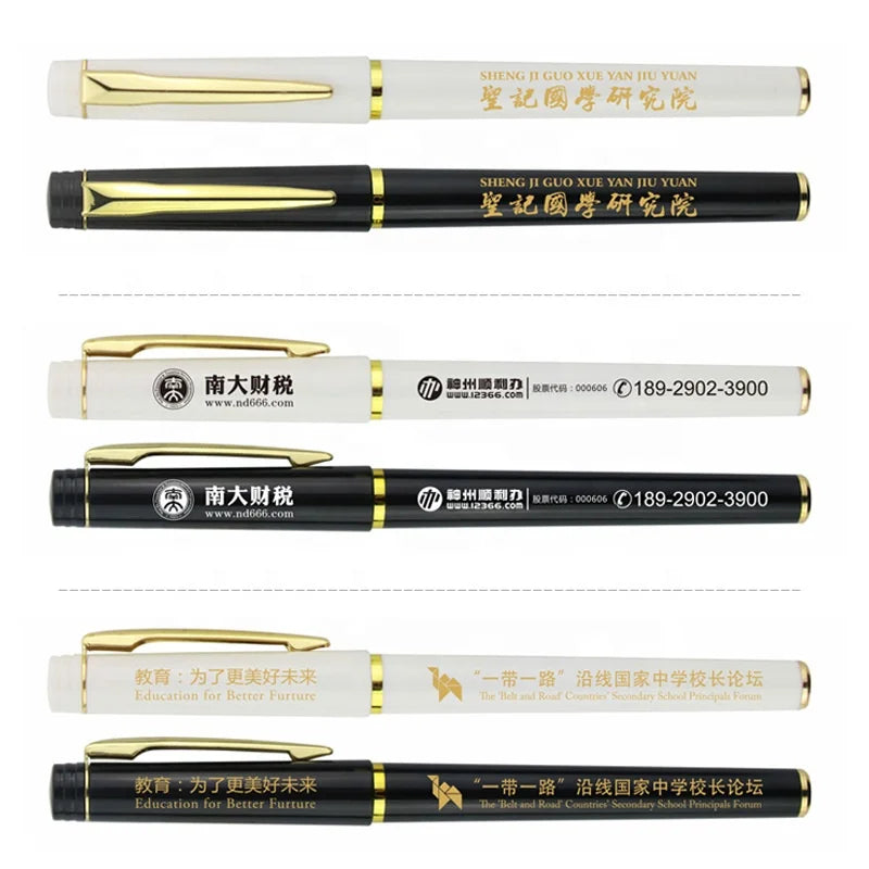 Wholesale High-end Gel Pen Plastic Pen with Custom logo