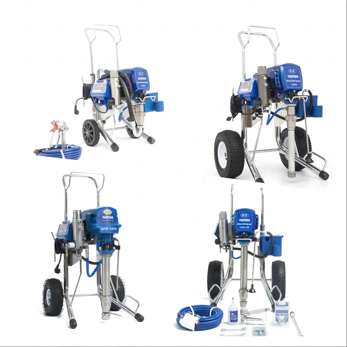 Max II 1095 Airless Paint Sprayer Pro Contractor DIY Electric Airless Spray Gun with ODM Customization Support