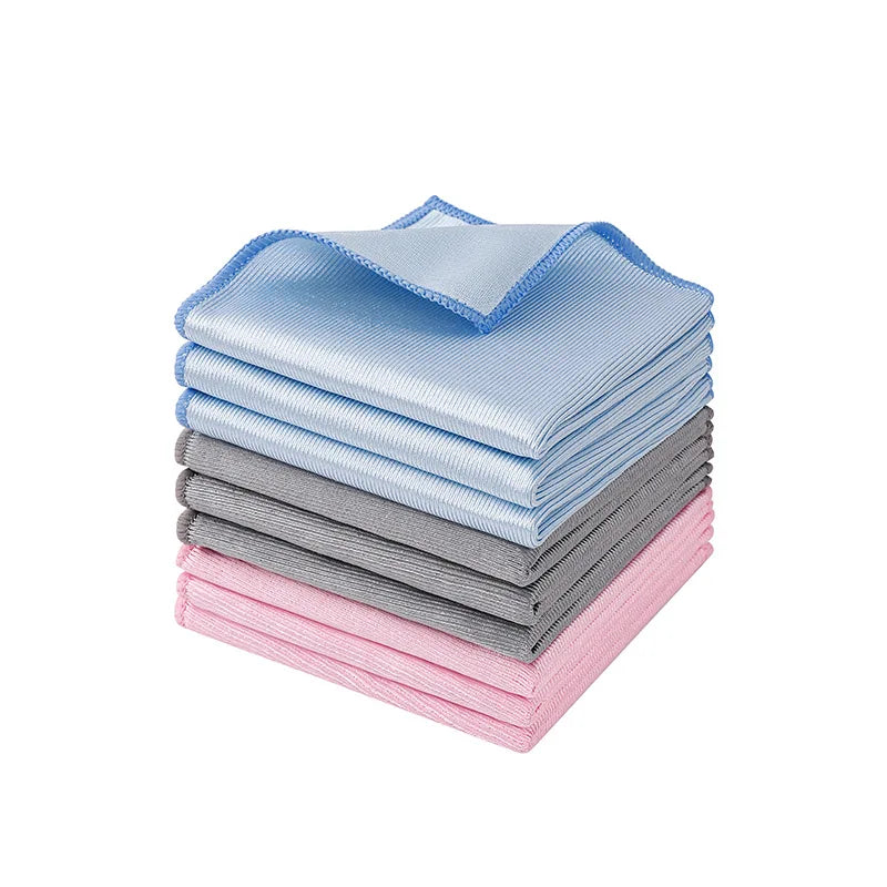 Ultra-Fine Fiber Mirror Cleaning Cloth Microfiber Multifunctional Household Towel for Thickened Glass Water Mark Removal