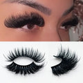 New Popular Wispy Full Strip Eyelashes Look Like Extension 16mm to 25mm Wispy Mink Eyelash Wholesale Wispy Wet Lashes