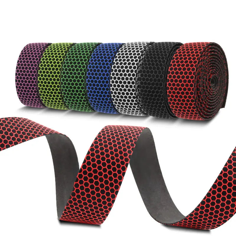MUQZI Ultra Light Road Bike Handlebar Tape Breathable Fixed Gear Bicycle Bar Tape With 2 Bar Plugs