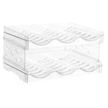 Plastic Wine Rack Stackable Freestanding Detachable Water Bottle Organizer Kitchen Fridge Cabinet Storage Holder