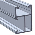 AL6005-T5 Yuens OEM China Xiamen Rooftop Angle Aluminium Tile Roof Bracket Solar Panel Pv Stand Mounting Rail Structure Complete