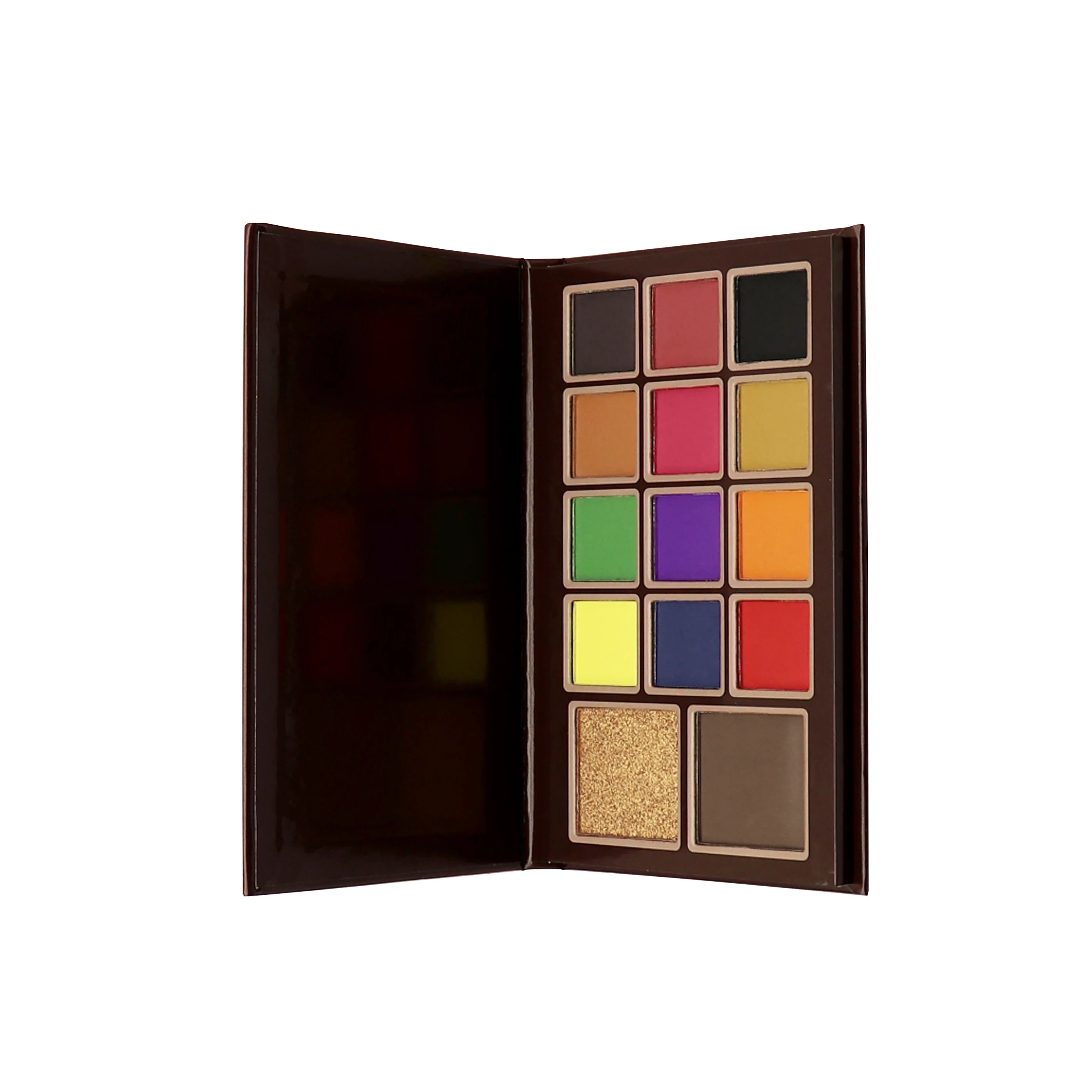 Custom High Pigment 14 Colors Eyeshadow Palette Private Label Contour Highlighter Palette Best Quality