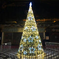 Custom Commercial 5m 6m 7m 10m 15m 20m 25m 30m 40m 50m Large Outdoor Giant Christmas Tree with Light for Shopping Mall Hotel