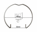 MR 16 Light GU 10 Cup Bracket Card Ring 58mm 45mm Lamp Retaining Spring Clip Ring MR16 GU10 Downlight Spotlight Collar