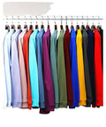 Fashionable Custom Logo O-neck Plain Soft Plus Size Men's Streetwear T-shirt Long Sleeve