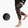 Men & Women ArthritisWorking Out Compression Knee Sleeve Support Nylon Full Leg Thickened Copper Knee Braces